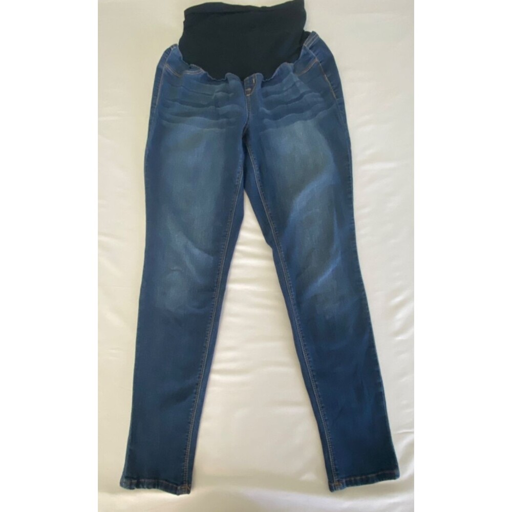 Maternity 1822 Denim Over the Bump Women's Blue Jeans Size 31